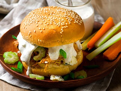 Image of Spicy Buffalo Chicken Sandwiches