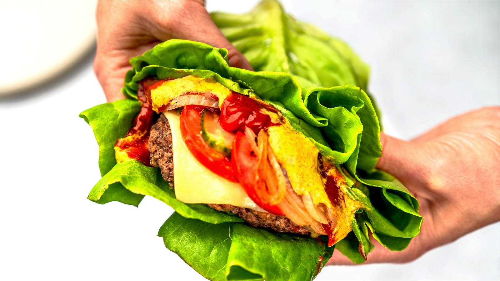 Image of Classic Cheeseburger with Lettuce Wrap