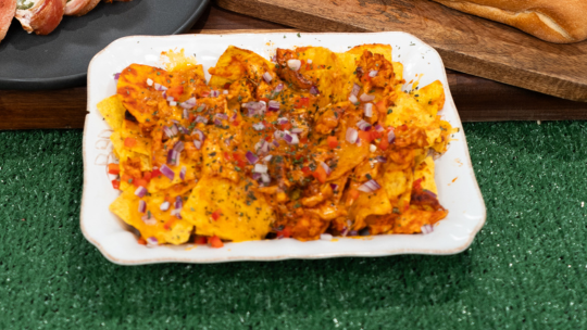 Baked Chicken Nachos
