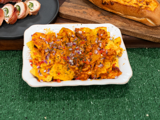 Baked Chicken Nachos