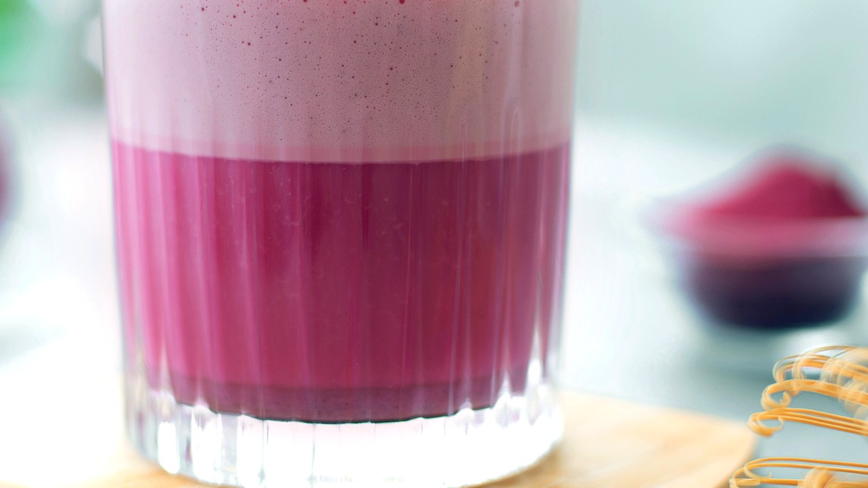 Image of Haskap Berry Latte
