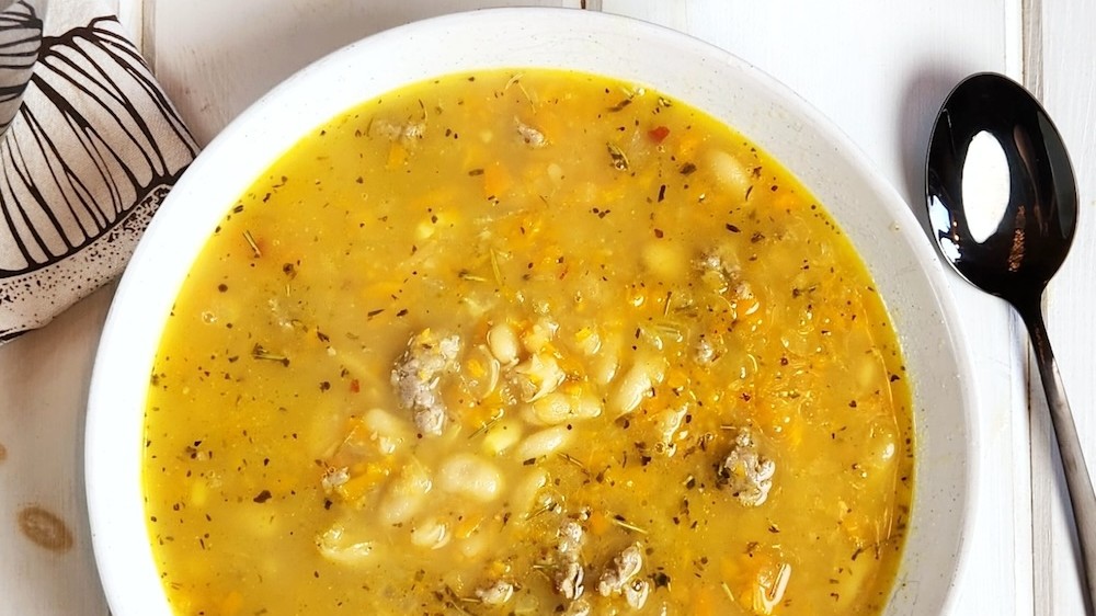 Image of White Bean and Sausage Soup