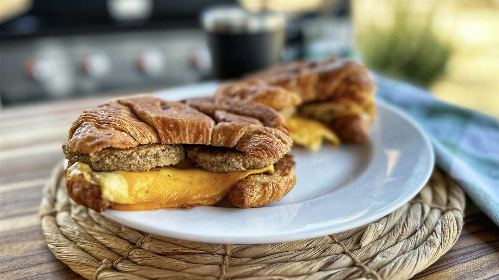 Image of Breakfast Croissant Sandwich