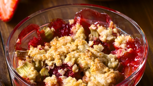 Image of Strawberry Rhubarb Crisp