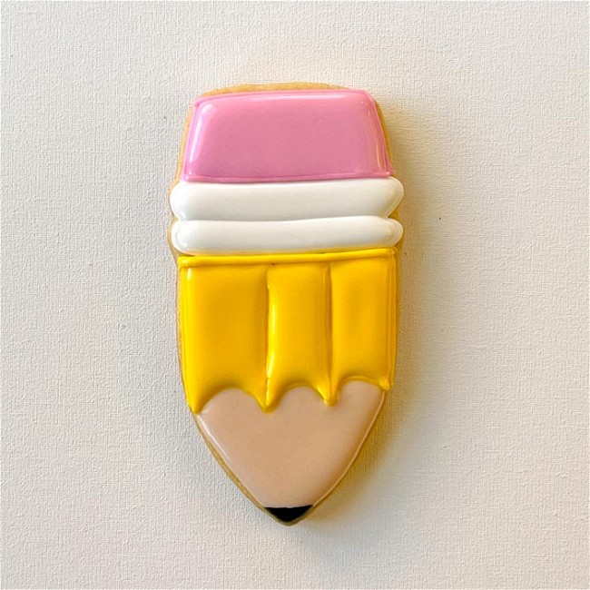 Image of How to Decorate a Pencil Sugar Cookie