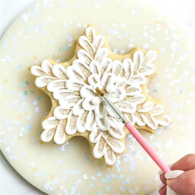 Image of Brush Embroidery Snowflake Tutorial
