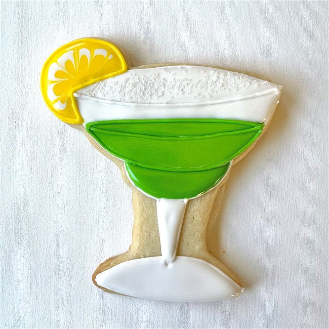 Image of How to Decorate a Margarita Sugar Cookie