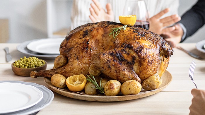 Image of Cider-Braised Roasted Turkey