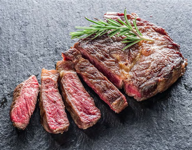 Image of Grilled Rib-eye and Blue Cheese