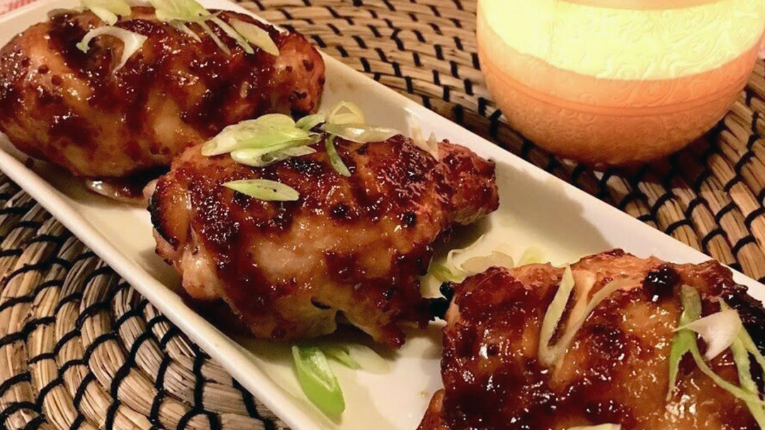 Image of Sticky Chicken Thighs