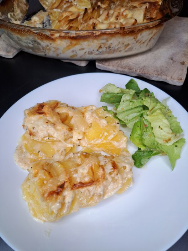 Leckeres Kartoffelgratin