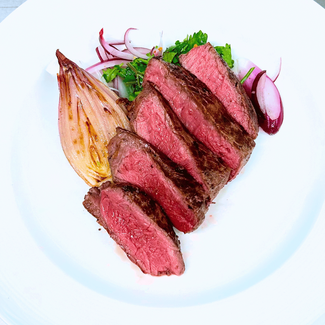 Pan Seared Bufflo Filet 