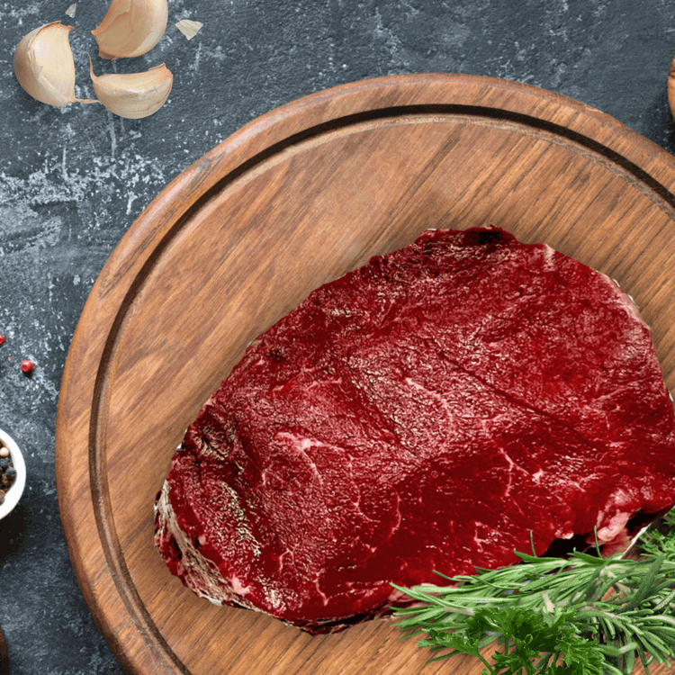 Image of Take the bison filets out of the refrigerator and let them sit at room temperature for about 20-30 minutes. This allows for more even cooking.