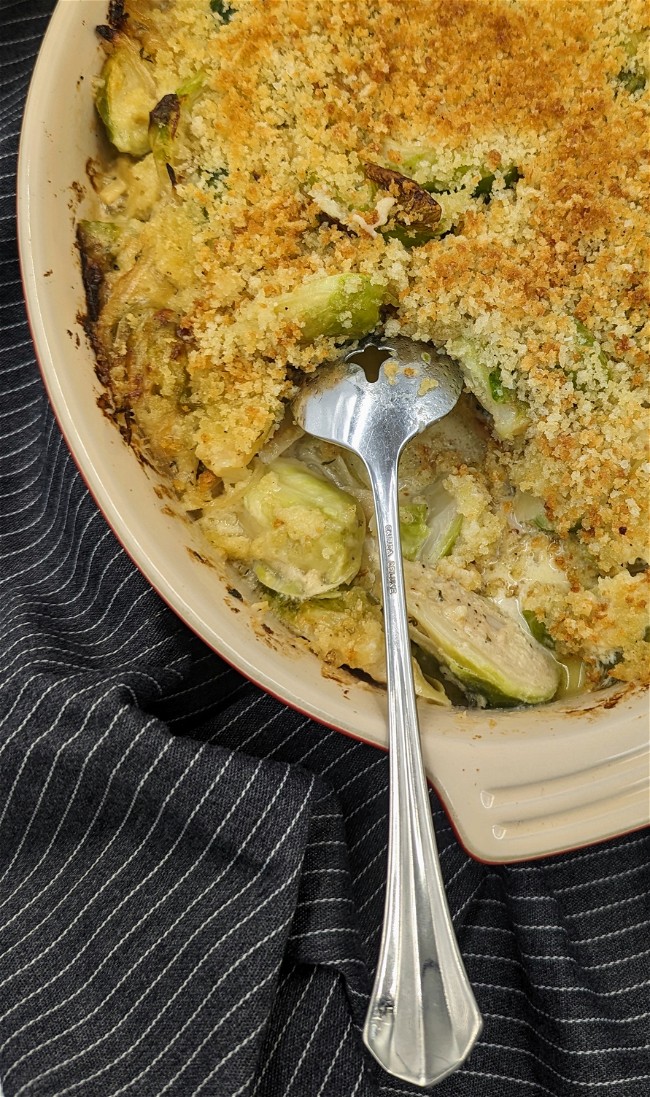 Image of Bussels Sprout Gratin 