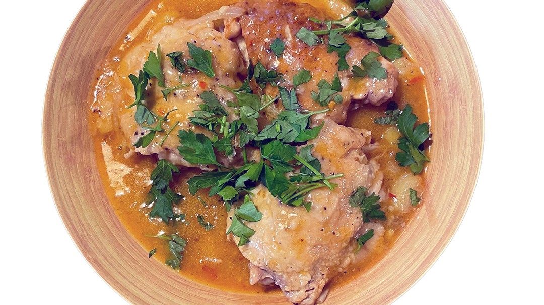 Image of Lemon, Garlic, Chilli Chicken Stew