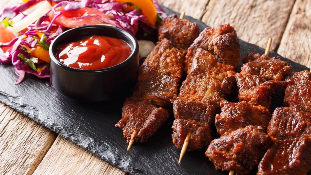 Image of Nigerian Suya Beef Skewers