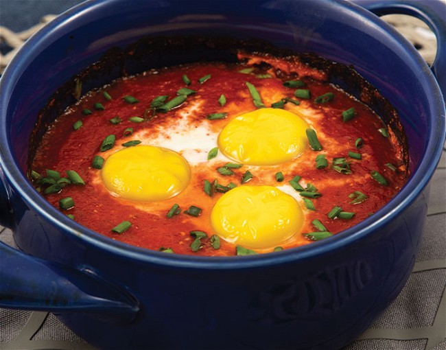 Image of Baked Eggs in Hell