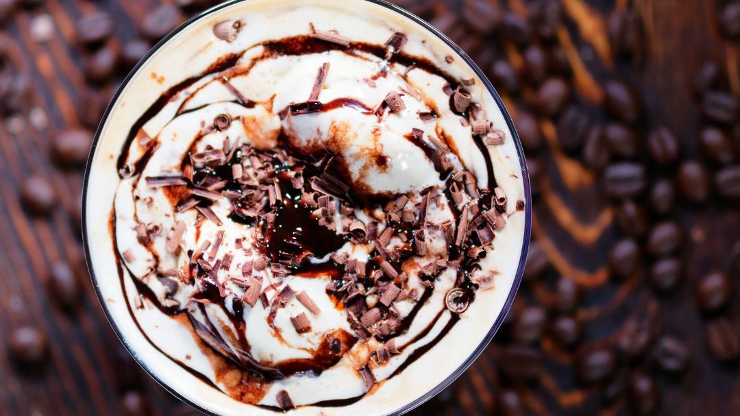Image of Affogato with Chocolate sauce