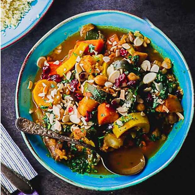 Image of When ready to eat, reduce the heat and simmer until vegetables are tender and stew is heated through, about 25 minutes. Season with black pepper. If a thicker stew is desired, dissolve cornstarch in water. Stir mixture into stew and...