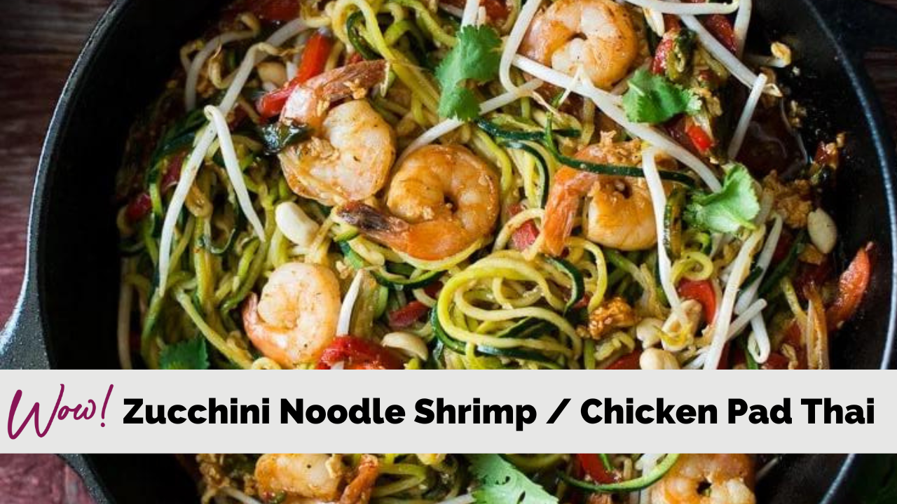 Image of Shrimp Pad Thai or Chicken Pad Thai