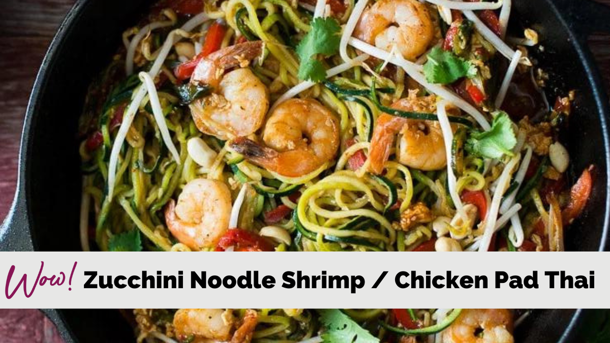 Shrimp Pad Thai or Chicken Pad Thai