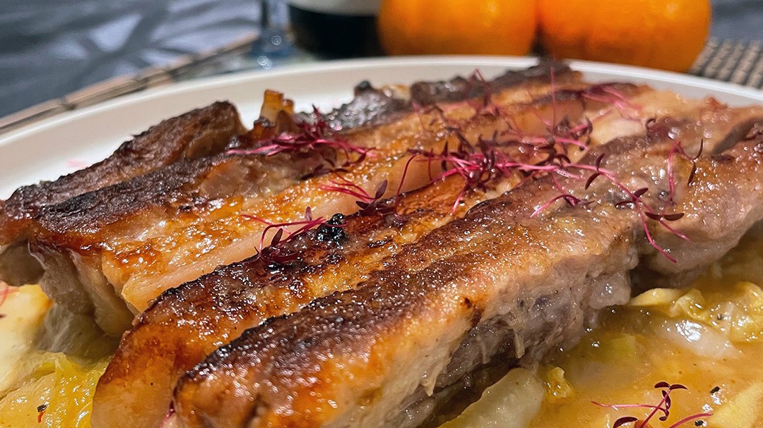 Image of Sticky Pork Belly Slices