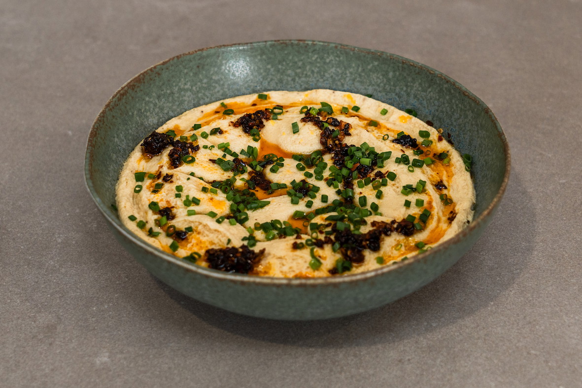 Steamed savoury custard eggs