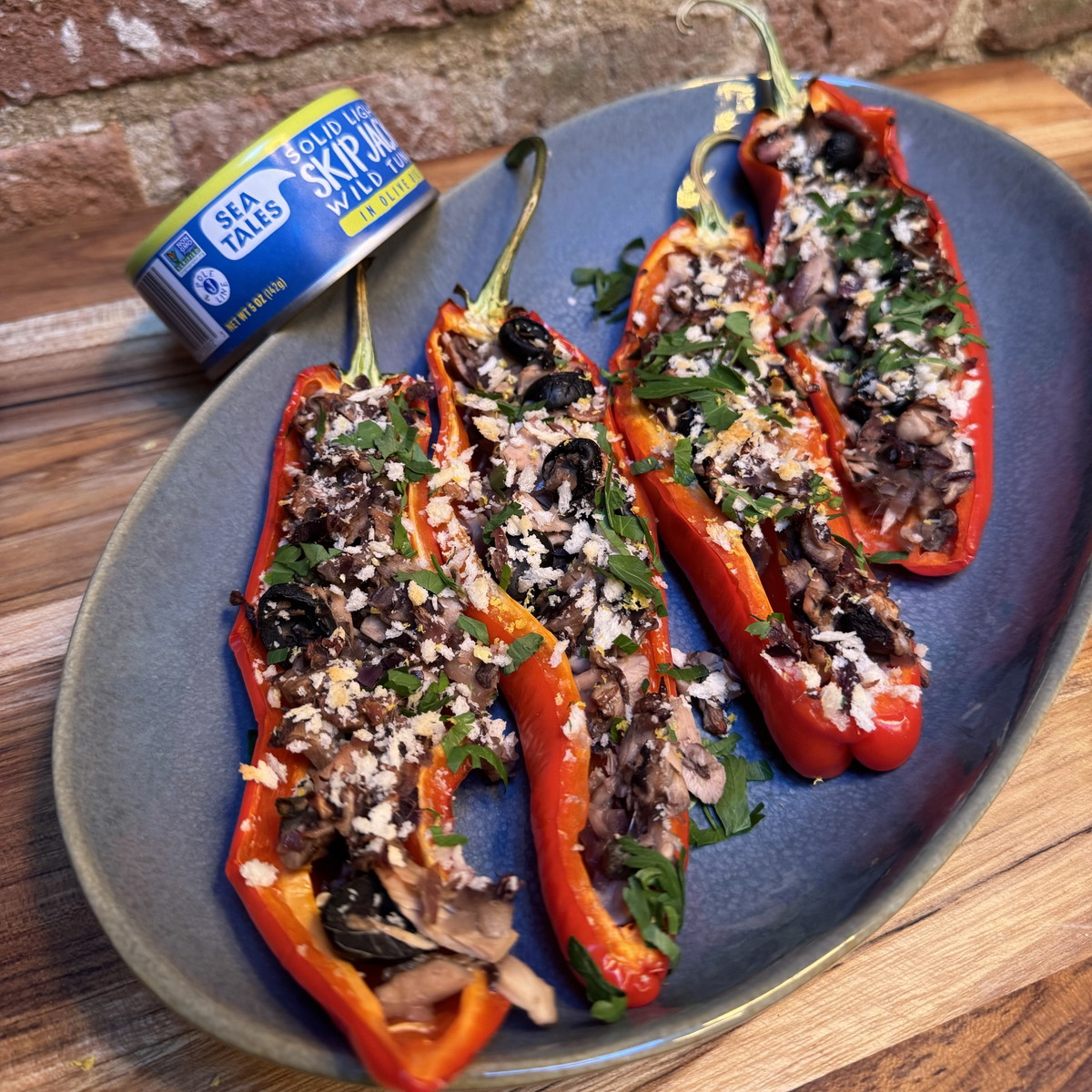 Tuna bell peppers