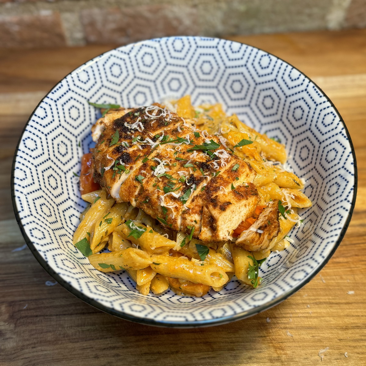 Cajun chicken pasta