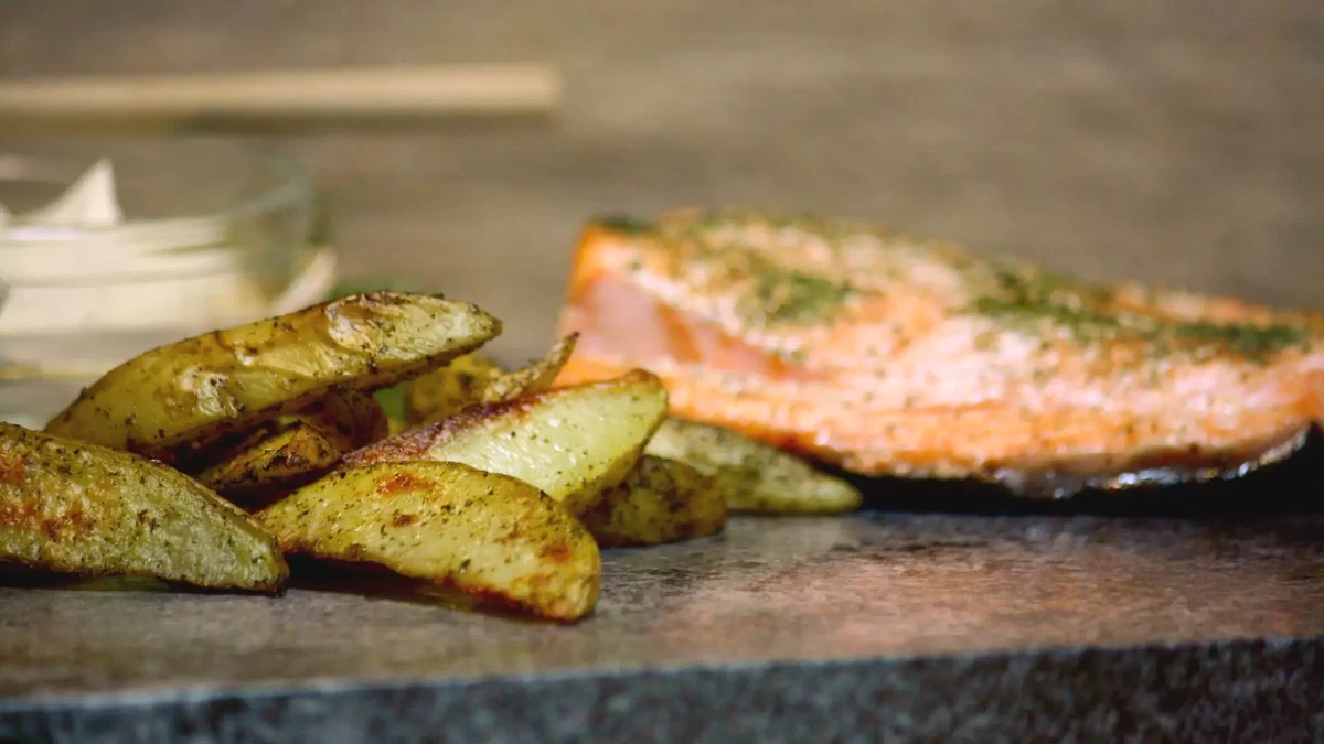 Herb roasted potatoes