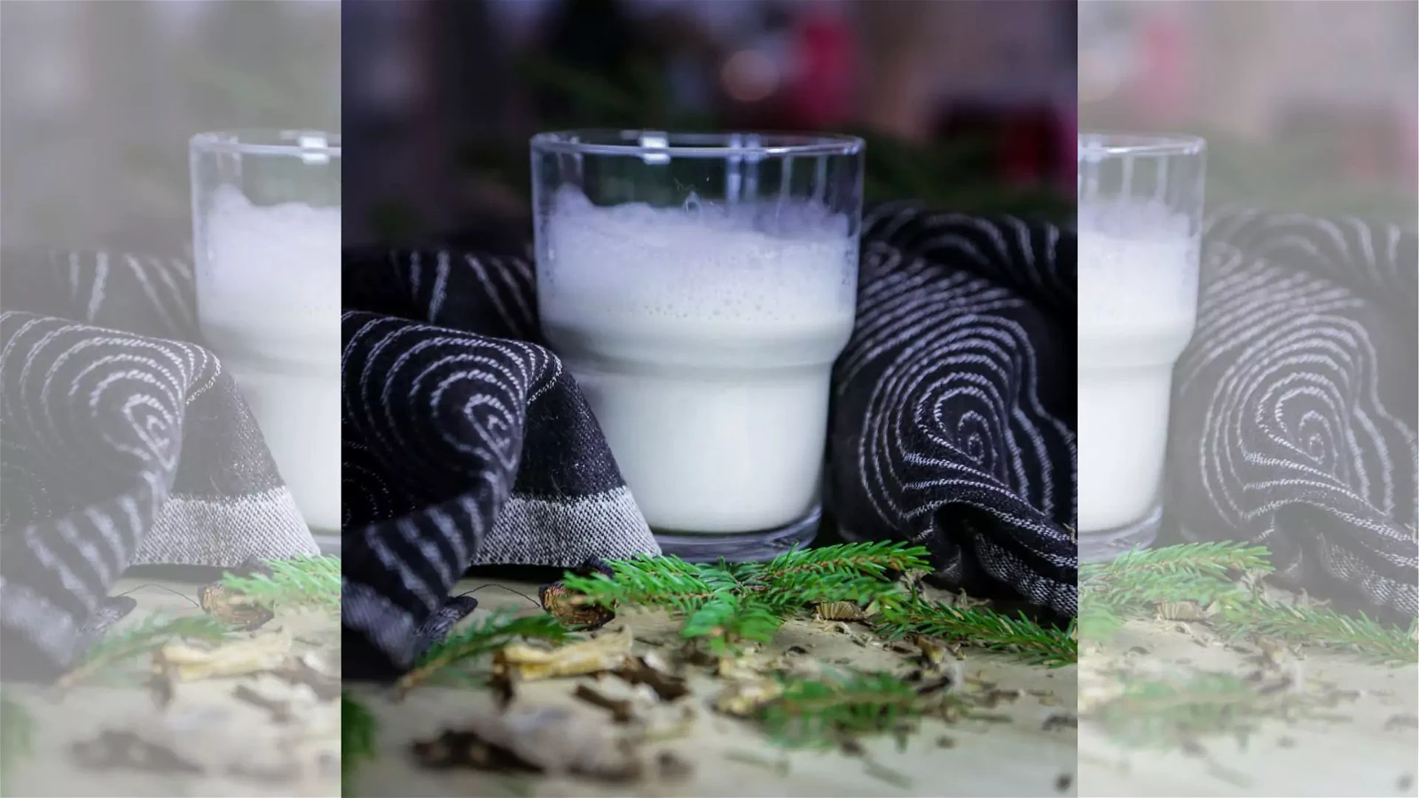 Natural Nordic Trumpet chanterelle latte
