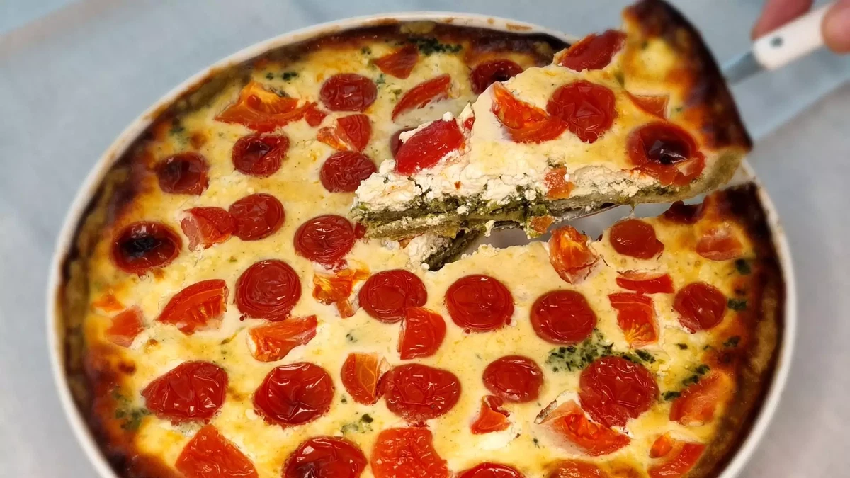 Wild Power tomato feta pie