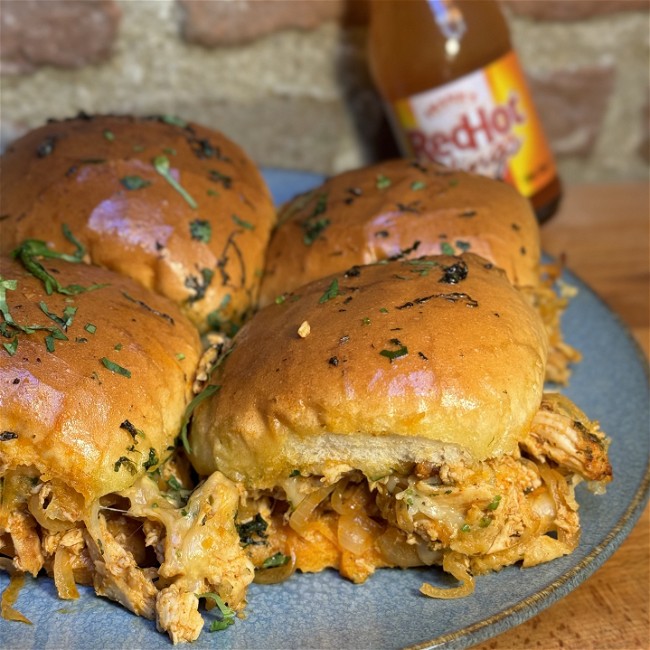 Image of Buffalo chicken sliders
