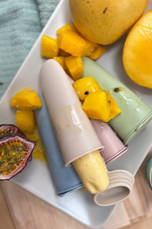 Image of Mango Passionfruit & Greek Yoghurt Icy Pole Mould Recipe