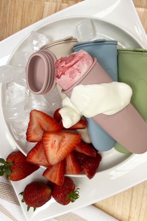 Image of Summer Fruit & Greek Yoghurt Icy Pole Mould Recipe