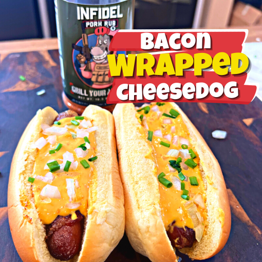 Image of Bacon Wrapped Cheese Dog 