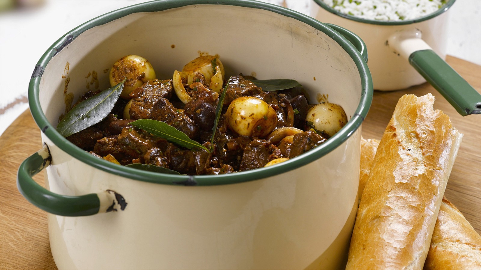 Image of Hearty Beef Stew with Port and Pearl Onions