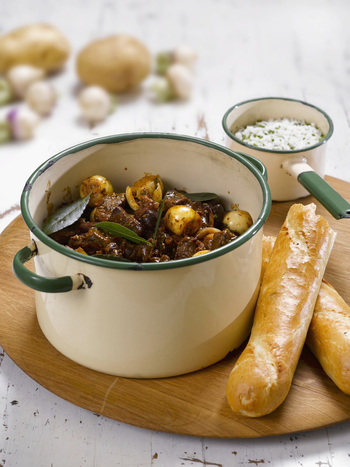 Hearty Beef Stew with Port and Pearl Onions