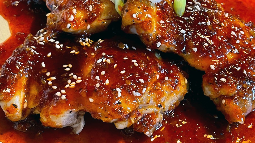 Image of Oven Baked BBQ Chicken Thighs