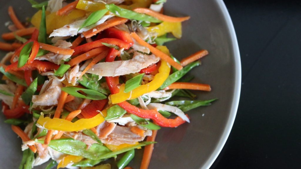 Image of Easy Spicy Asian Chicken Salad