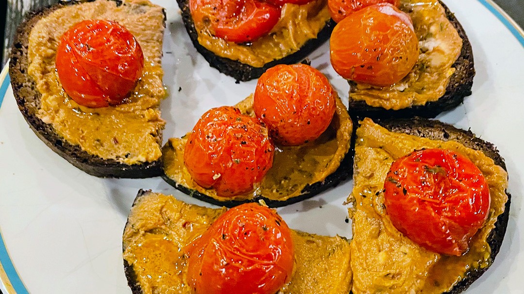 Image of Avocado Toast & Roasted Tomatoes