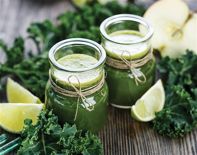 Image of Apple-Kale Smoothie