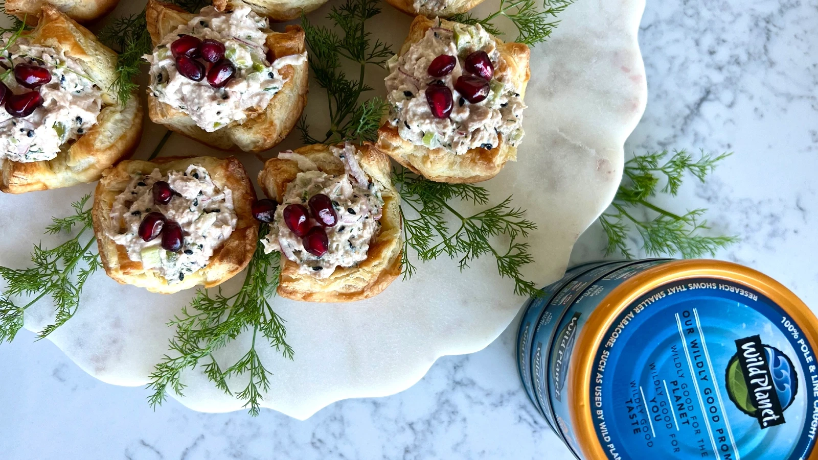 Tuna Puff Pastry Squares | Wild Planet Foods
          
       recipe