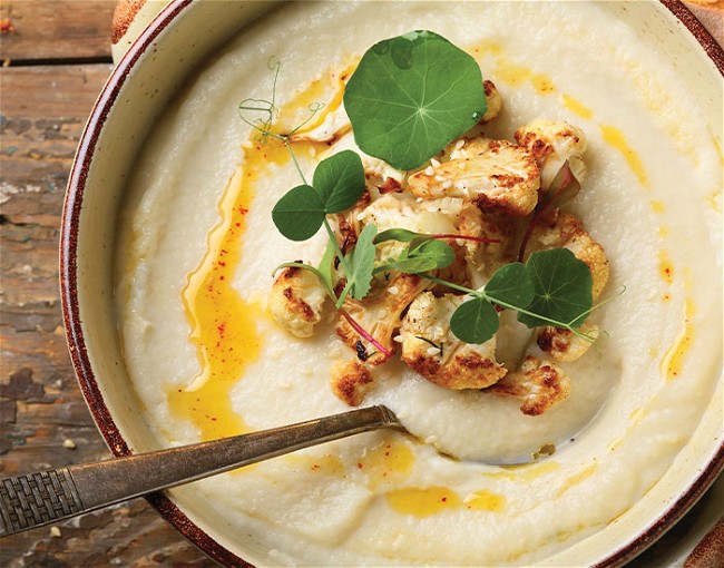 Image of Cauliflower Mushroom Soup