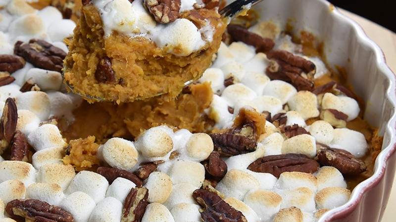 Sweet Potato Casserole by Turbo E Outdoor Grill