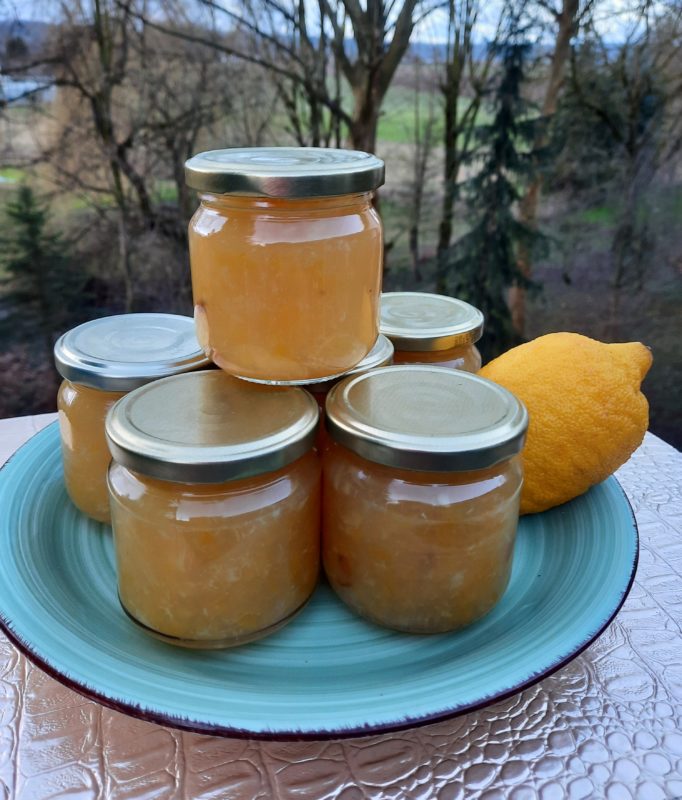 Einfache Zitronenmarmelade