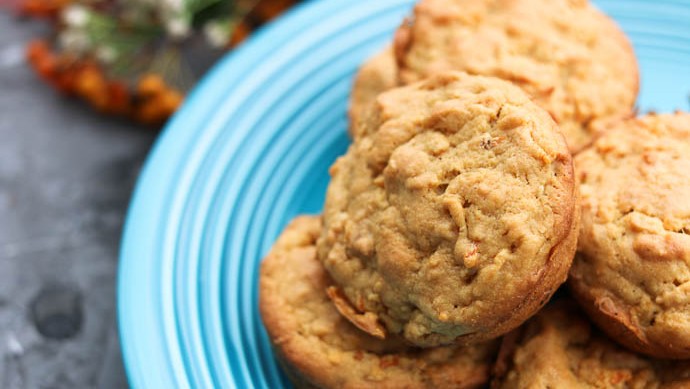 Image of Naturally Sweet Carrot Apple Ginger Muffins