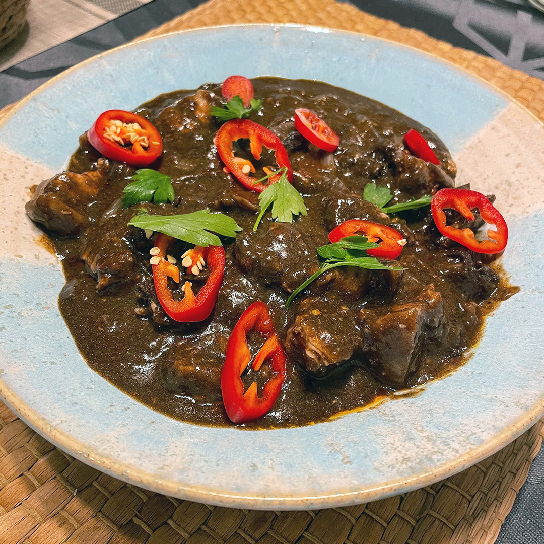 Steve's Black Pudding Stew (Cheat Dinuguan)
