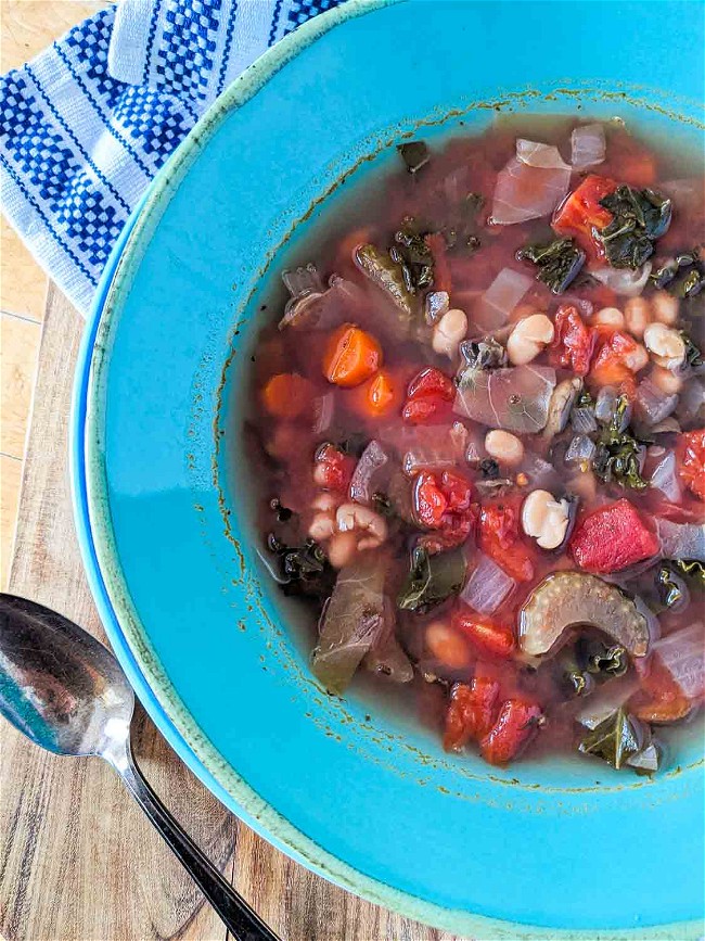 Image of Crock-Pot Vegetable Bean Soup