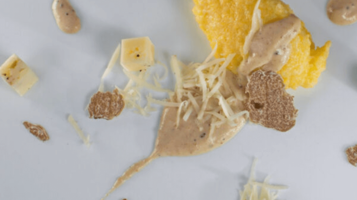 Image of POLENTA Z BELO TARTUFATO